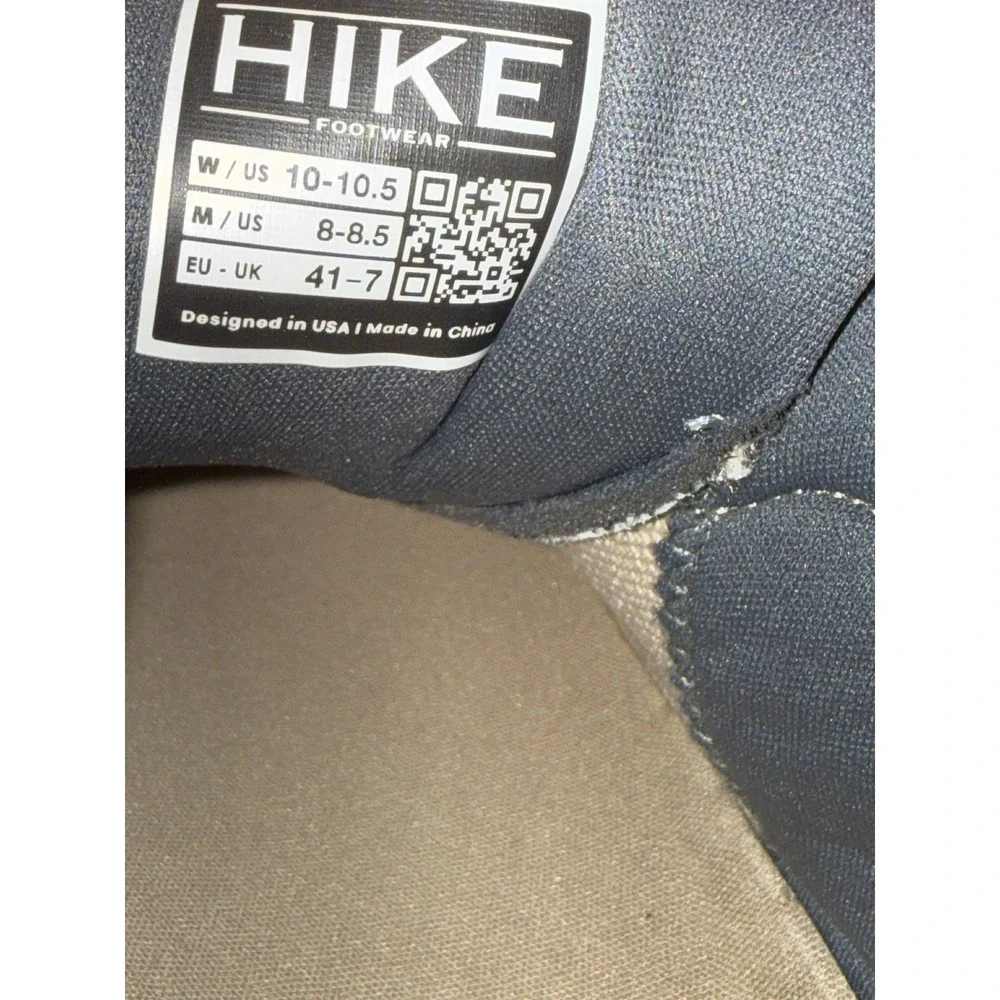 Hike Footwear HF Stride Barefoot Shoes Beige Minimalist Sneakers Womens 10-10.5